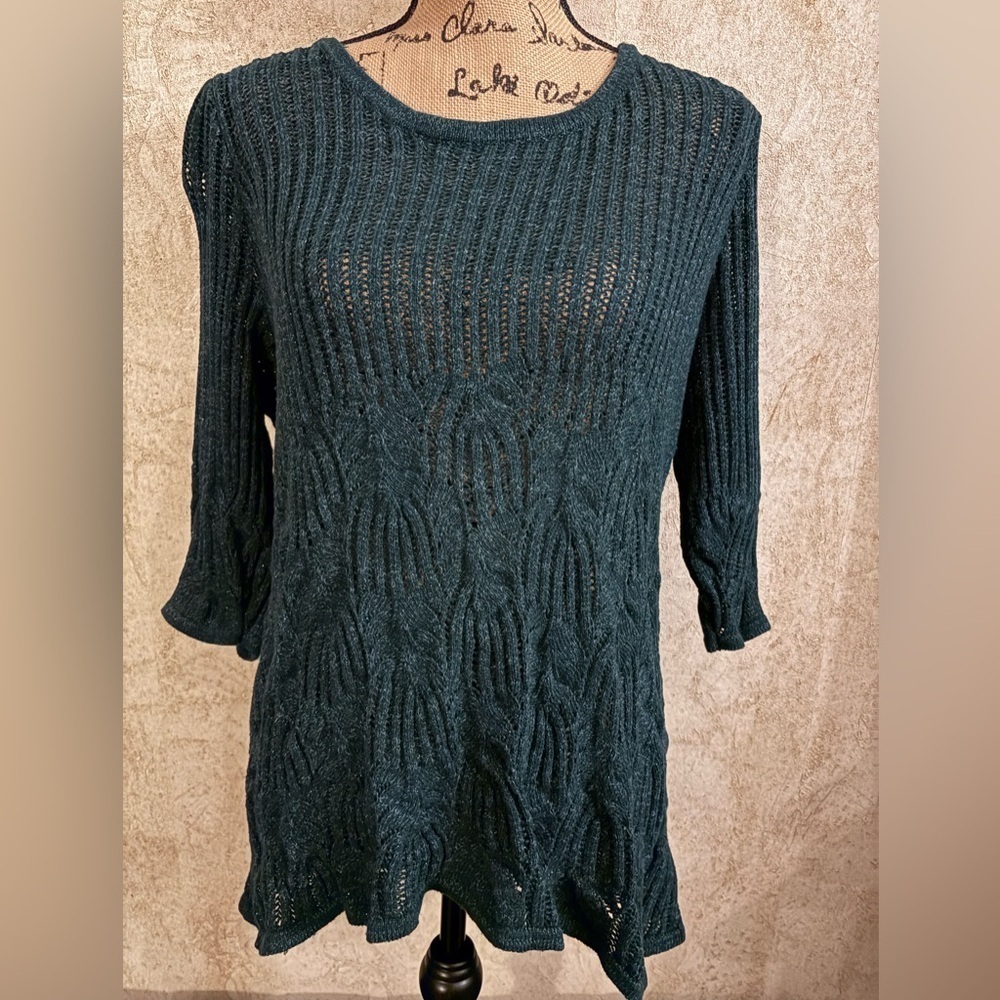 INC Sweater With Silver Threading(Bust 44”
Length 28”-30”)